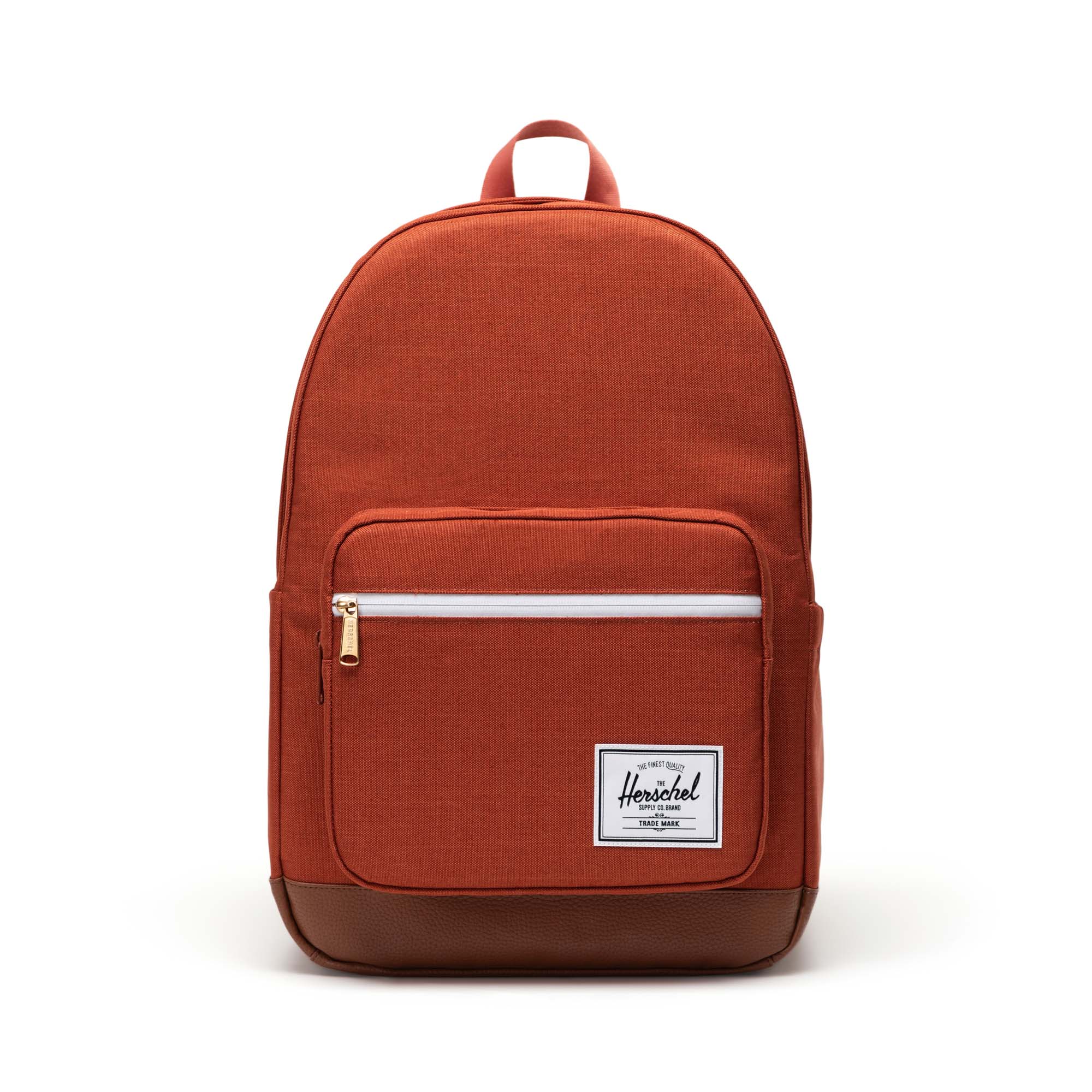 Kiremit - Taba Herschel Pop Quiz Su İtici Kumaş Sırt Çantası, 16" Laptop Uyumlu, 25 L